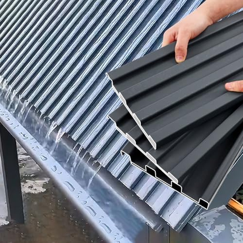 pannelli coibentati per tetto Pannelli Per Coperture In Alluminio, Pannelli Di Rivestimento In Metallo Larghi 6 Pollici Per Esterni Per Pergolati/capannoni/garage/coperture Per Corridoi, Rivestimenti