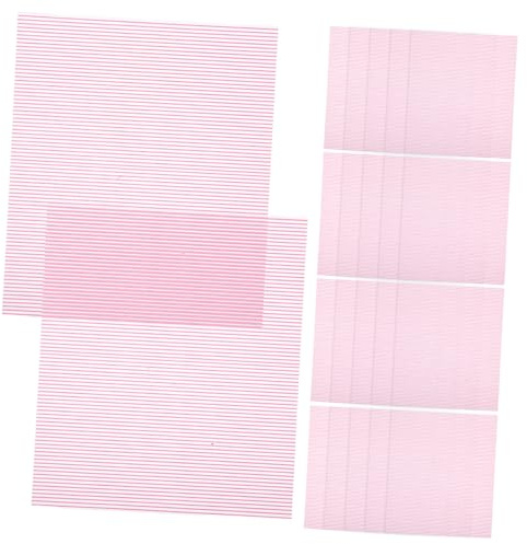 Homoyoyo 50pièces Papier Cuisson Sulfurisé Rayées Antiadhésif Résistant aux Graisses pour Emballage Pâtisserie et Cuisson Four
