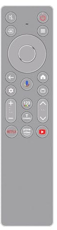 VINABTY RC933A FMB1 G0401-000322 Télécommande vocale de rechange pour TCL 4K OLED Smart TV 75C89K 75Q8CX7 85Q8CX7 98Q8CX7 43S446 50S446 50S546 55S446 55S546 6 65RR 646 55R646 65S546