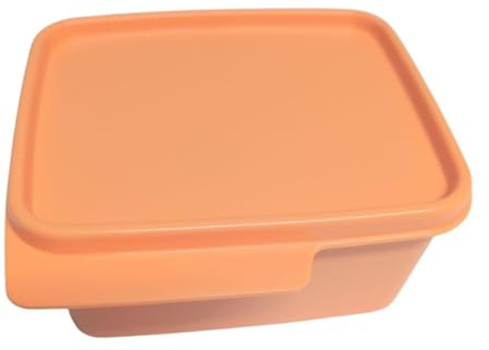 Tupperware Cubix, contenitore antigoccia, antigoccia, 500 ml, colore: arancione