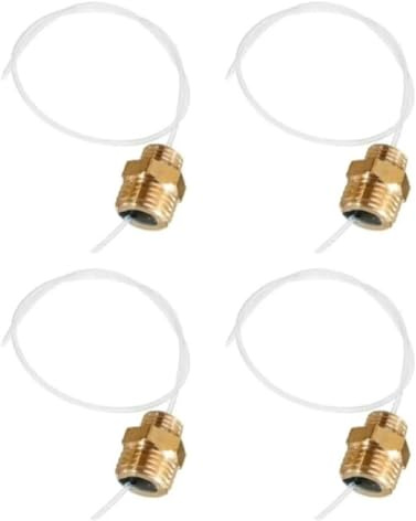 Para juego de 4 piezas de manguera de pulverización de agua con conector para la limpieza a alta presión de piezas de lavado