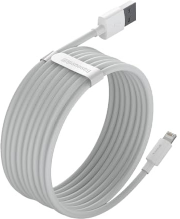 Baseus Cabo 2X Set - Lightning Cable Fast Charging Power Delivery 1,5 M Branco (Tzcalzj-02)