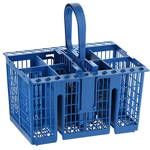 MasterPart Premium Quality 8 Compartment Blue Cutlery Basket For Diplomat & Hygena Dishwashers