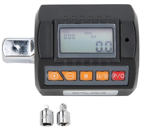 Jeanoko cle dynamometrique electronique tools Adaptateur de clé portative de haute précision de mètre de torsion d'affichage numérique Znc-30 3-30N.M pour l'essai Wrench