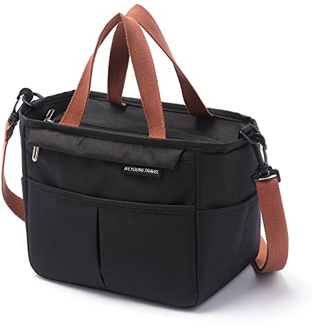 MCXKJ Lunchtasche,Kühltasche Klein lsoliertasche Picknicktasche Thermostasche Mittagessen Tasche Lunchbag Herren/Damen/Kinder für Büro, Schule und Picknick