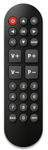 CGV | Télécommande TV Universelle Multi-Marques Fidelio Easy 5