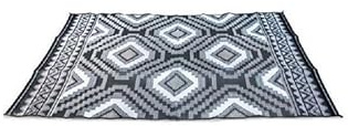 Quest Leisure Products Marrakesh Breathable Cushioned Awning Tent Carpet Groundsheet (250 x 200 cm)