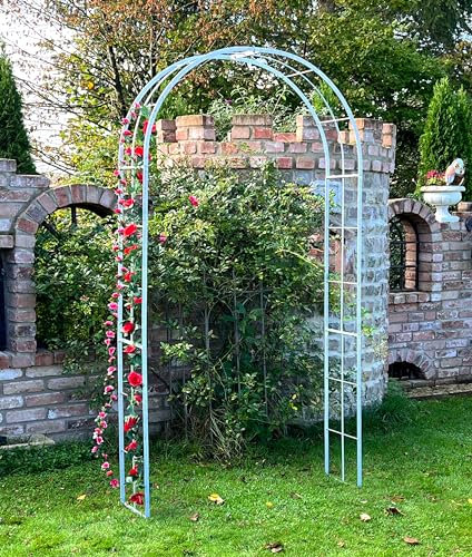 DanDiBo Arco per rose, zincato massiccio, 120 cm, resistente alle intemperie, 96523