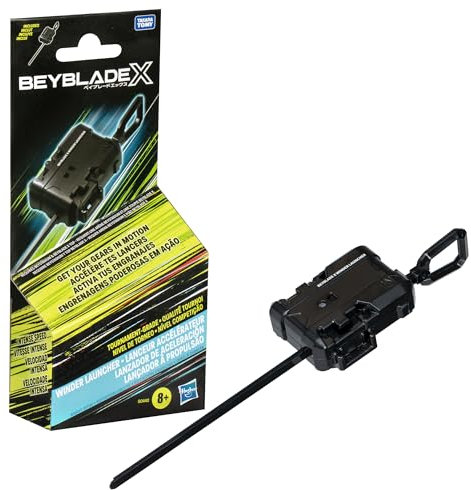 Beyblade X offizieller Speed Starter, M, Schwarz