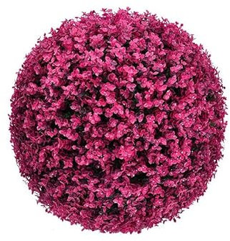 Künstliche Formschnitt-kugeln, Set Aus Künstlichen Buchsbaum-topiary-blattpflanzen, Hängende Dekorative Künstliche Buchsbaumgras-kugeln Für Den Innen- Und Außenbereich, Für Zuhause,(Size:50cm/19.68in)