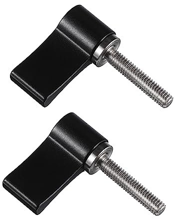 COSMEVIVI 2pcs Aluminum Alloy L-shaped Handle Screws M4x20mm with Male Thread for Dslr Camera Photographic Equipment Adjustment