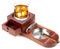 Set di posacenere per sigari in legno Cuban Cigar Ashtray, accessori per sigari, affumicatore, sigari cubani, whiskey, set regalo con cassetto rimovibile e tagliabigari per casa, ufficio, bar