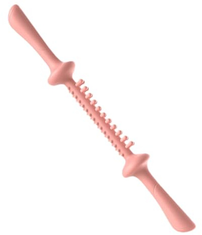 Weppduk Muscle Rolling Stick Massage Stick Flexible Muscle Stick Soft Rolling Pin Rolling Massager Leg Massager Neck Muscle Massager for Cramps Relief