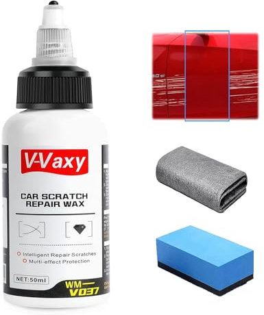 V-Vaxy Car Scratch Repair Wax, 2025 New Scratch Remover Kit for Cars Deep Scratches, 3 in 1 Polish Paint Quick Restorer, Scratch Repair and Renew (1 PC)