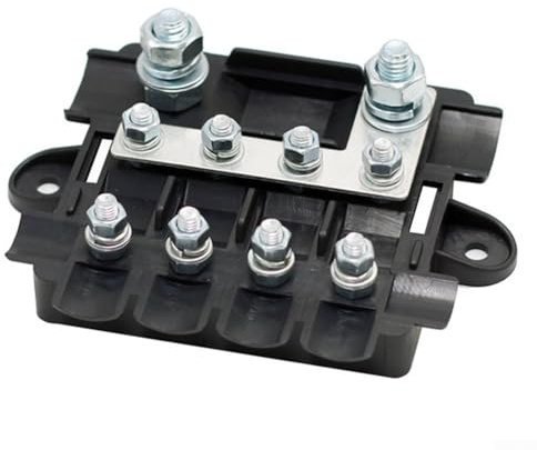 HpLive für Mega für Midi 12V & 24V 5 Wege Heavy Duty Power Distribution Sicherungskasten Block，Sicherungskasten