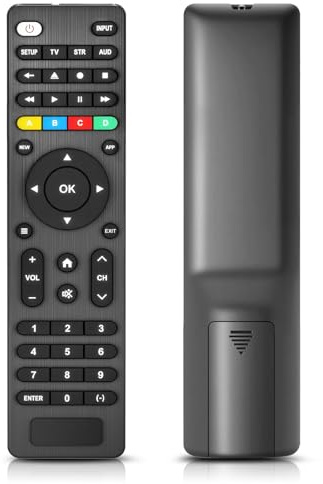 Universalfernbedienung Fernseher, TV Fernbedienung Universal kompatibel mit Samsung, LG, Sony, Hisense, TCL, Panasonic, Philips, Blu-ray, Soundbar, Streaming-Geräte