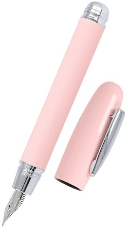 ONLINE Füller Highway Rose I Füllfederhalter in Pastell-Rosa mit Iridium-Feder M I Für Standard-Tintenpatronen & Konverter I Ergonomischer Füllhalter für Kinder & Erwachsene