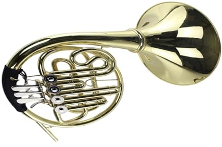 Waldhorn Anfängerinstrument Spielübungsinstrument B Dur Vier Klappen Waldhorn Einreihig