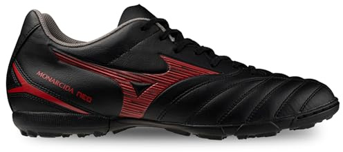Mizuno Monarcida Neo III Select As Scarpe da Calcetto Uomo, Nero/Rosso, 42.5 EU - P1GD2525-00