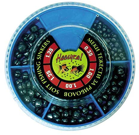 Filstar 100g Team weiches Bleischrot, Softblei, Klemmblei, Schrotblei 0,50g bis 1,25g