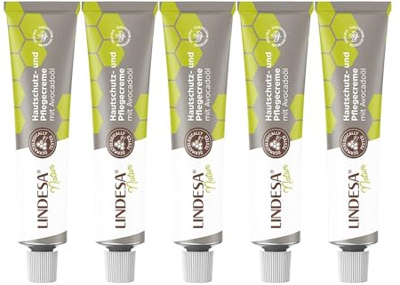 Lindesa Natur Metalltube 50ml, 5 Stück