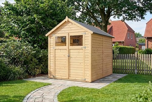 Alpholz Gerätehaus Alisha 202x252 cm mit 14mm Wandstärke inkl. Fußboden