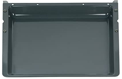 easyPART Kompatibel/Ersatz für SIEMENS 00437876 Backblech Kuchenblech Fettpfanne Universalpfanne mit Träger 428x375x40mm emailliert Backofen Herd 437876 für HB HBN HE HEN HEV HEZ HK HL HS HSN HZ