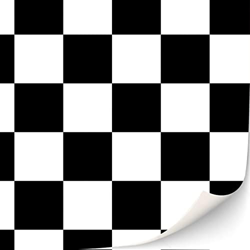3 Sheets Self Adhesive Floor Tiles for Dollhouse 1:12 Scale (Checkerboard Pattern Regular)