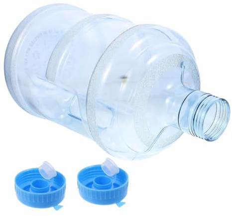 TOGEVAL Contenitore Acqua Portatile 5l per Camping Manico Design a Tenuta Stagna in PC Resistente e Leggero per Picnic e attività All'aperto