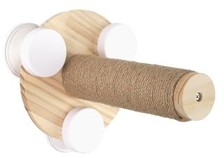 Katzentreppe aus Holz mit Saugnäpfen