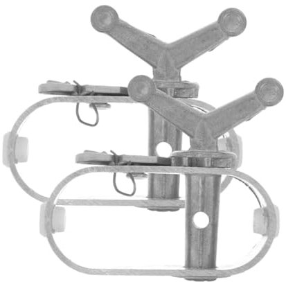 BESPORTBLE 2piezas Tensor De Alambre De Acero Tensor De Cable Metálico para Cercas Uso Jardín o Granja