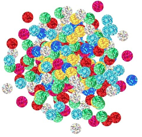 SGSCFG Confeti De Color 60 G, Papel Brillante Y Brillante, Decoración De Fiestas, Adecuado para Cumpleaños, Bodas Y Celebraciones.