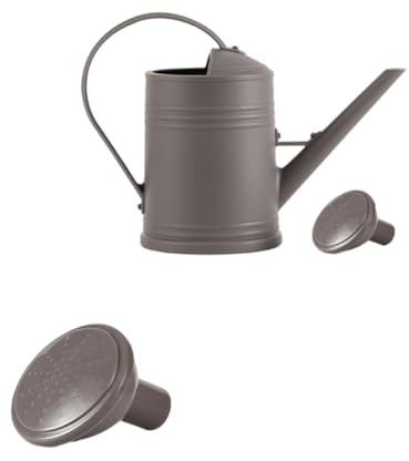 SXRQ Annaffiatoio da giardino di grande capacità da 2 litri con beccuccio intercambiabile, impugnatura ergonomica per vasi da appendere per piante in vaso, controllo preciso dei flussi, annaffiatoio