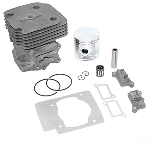 Yuanpgky Cylinder Piston Kit for Backpack Blower, Replacement Engine Part Compatible with EBZ6500 EBZ7500 577257301, 10-Piece Metal Set for Leaf Blower & Vacuum
