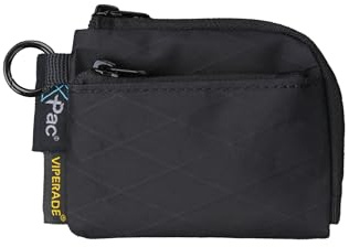 VIPERADE VE37 nyckelväska litet nyckelfodral herr, miniplånbok herr med nyckelring, myntbörs med dragkedja minimalistisk EDC-väska för vardag och utomhus