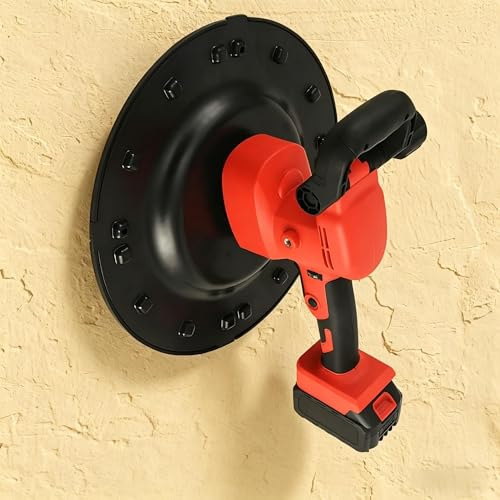 Kit livellatrice per pareti in cemento portatile da 1680 W con 2 batterie al litio Cazzuola elettrica 6 velocità regolabili 200 giri/min per malta da muro