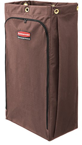 Rubbermaid 1966887 Reinigungswagen, 19 Liter, Braun