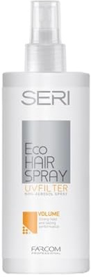 Farcom Seri Eco Hair Spray Volume, Strong Hold and Lasting Volume 250ml