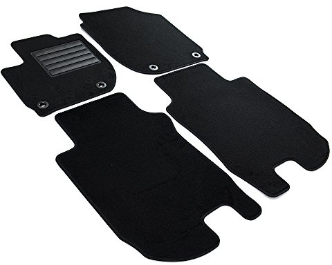 MDM SP-6162 Fußmatten Velours Autoteppich passend für Honda HR-V II 09.2015>2021, black