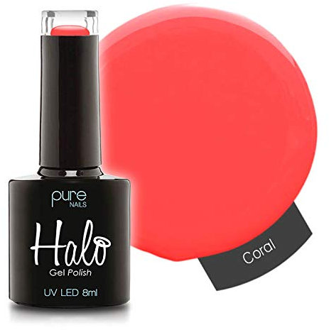 Halo Gel Polish *Full Range 8ml* **CHOOSE YOUR COLOUR(S)** (Coral N2817)