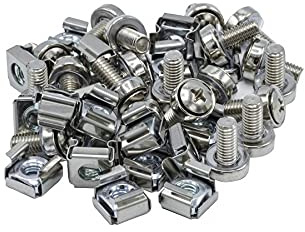 Dexlan Lot de 20 Kits de vis avec rondelles et écrou-Cage