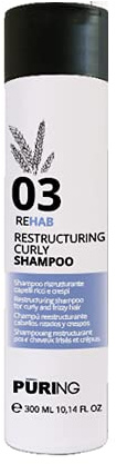Puring Shampoo Ristrutturante capelli ricci e crespi 03 rehab Curly 300 ml