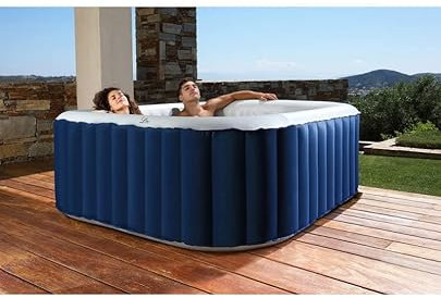 Minipiscina SPA idromassaggio gonfiabile da esterno o interno 158cm accessoriata Sicorage Paketo