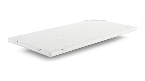 MSS e.K. Viscoschaum Matratzentopper 130 x 200 cm | Memory Foam | Mattress Topper 130x200 | Designed und produziert in Deutschland | Oeko-TEX Zertifiziert