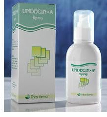 Tricofarma Undecin A - Spray antifungino per la cute desquamata e le micosi, 100 ml