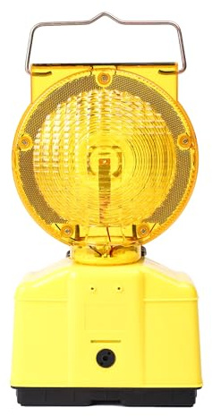 TECNID SOLAR BLINK ROAD : Feu clignotant de route LED rechargeable avec panneau solaire