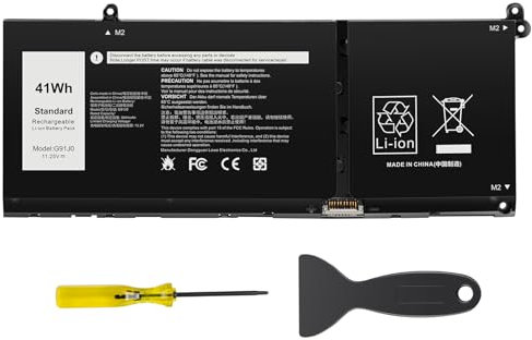 ASUNCELL 11.25V-41Wh G91J0 Laptop Battery for Dell Inspiron 13 5310 5320 5330 Series, Dell Inspiron 14 5410 5415 5418 5420 5425 5430 5435 Series,Dell Inspiron 15 3510 3511 3515 3520 3525 3530 3535