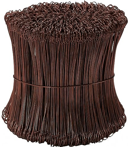 TRIUSO Stahl Draht, Rot, 1,0 x 120 mm, 1000 Stück, Bohren, ÖD