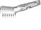 Yuanchu Pinza per spaghetti, 24 cm, con manico a zinco, in acciaio inox, con manico ergonomico, per pasta, per spaghetti, cucina, utensili da cucina (24)
