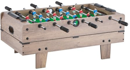 VEVOR 4 in 1 Kombi-Spieltisch-Set Airhockey-Tisch (81 cm), Multi-Kombinationstisch mit Pool-Billard & Hockey & Tischfußball & Pingpong & Pushern & Pucks, für Kinder Familienspielzimmer Büro